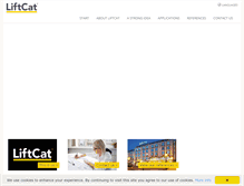 Tablet Screenshot of liftcat.com